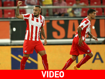 Χατ-τρικ ο Μήτρογλου, 4-0 ο Ολυμπιακός