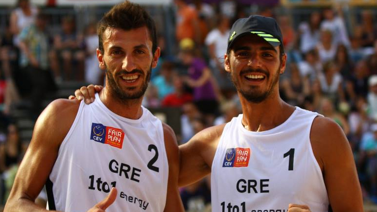 Μπιτς βόλεϊ: Δεύτερη νίκη για Κοτσιλιάνο-Ζουπάνη στο Μπακού