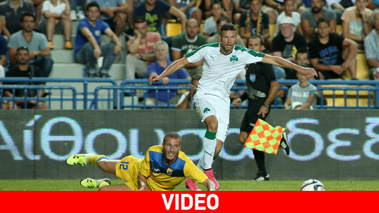 «Όρθιος» στο Αγρίνιο ο Παναθηναϊκός, 2-1 τον Παναιτωλικό