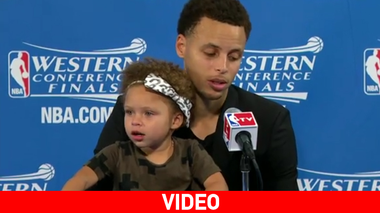 Η κόρη του Κάρι «έκλεψε» την παράσταση!