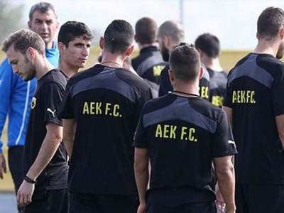 ΑΕΚ: Χωρίς Γεωργέα και Σοϊλέδη η προπόνηση