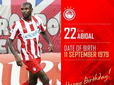 Ευχήθηκε στον Αμπιντάλ ο Ολυμπιακός