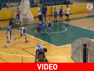 Επική ντρίμπλα σε αγώνα μπάσκετ!