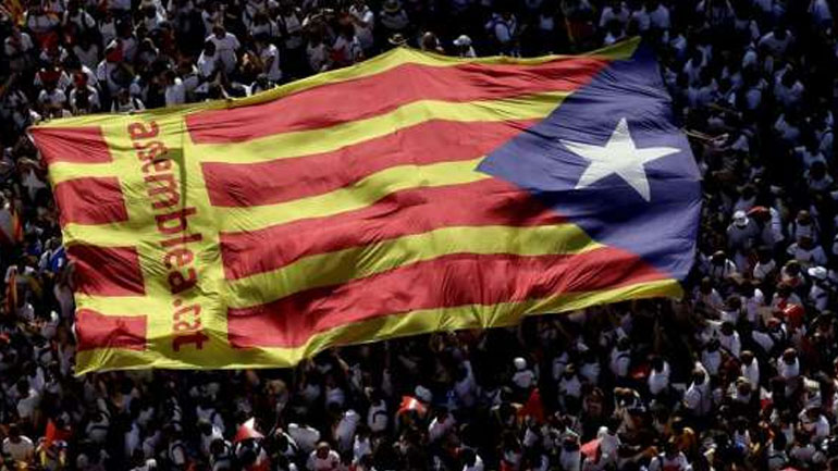 Διαδήλωση 1,4 εκατ. Καταλανών υπέρ της ανεξαρτησίας Διαδήλωση 1,4 εκατ. Καταλανών υπέρ της ανεξαρτησίας