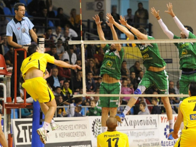 Βόλεϊ: Ήττα για την ΑΕΚ, 3-1 η Ορεστιάδα