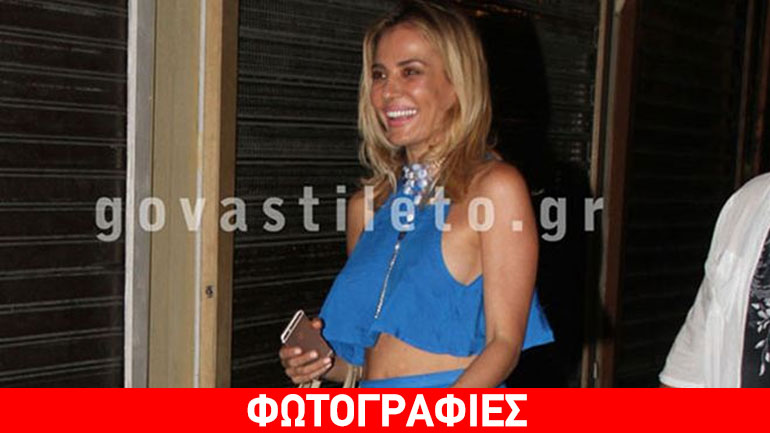 Δήμητρα Ματσούκα: Η στιλάτη και σέξι βραδινή της εμφάνιση στη Ρόδο!