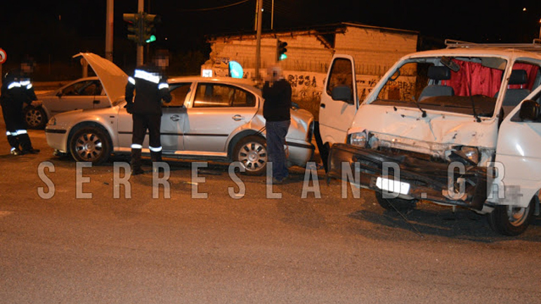 Τροχαίο ατύχημα στις Σέρρες