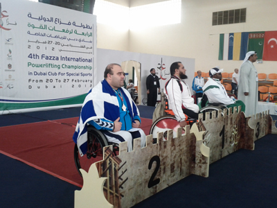 Δύο μετάλλια και ευρωπαϊκό ρεκόρ για τα ελληνικά χρώματα στο Ντουμπάι