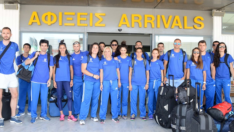 Στίβος: Η ελληνική ομάδα έφτασε στο Ηράκλειο