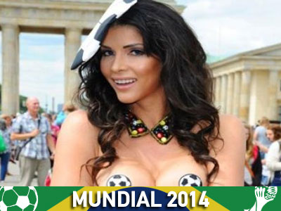 Γυμνή υποστήριξη στη Γερμανία για το Μουντιάλ