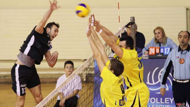 Βόλεϊ: Έχασε σετ ο ΠΑΟΚ, 3-1 την ΑΕΚ