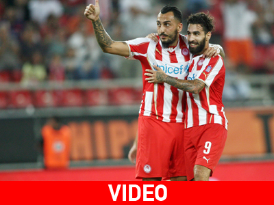 Πρώτος ο Ολυμπιακός, 3-0 τη Βέροια