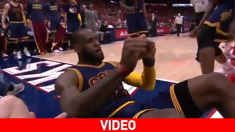 Το σκληρό φάουλ του Άντιτς στον Τζέιμς!