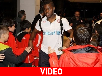 Η υποδοχή του Ολυμπιακού στο Ηράκλειο