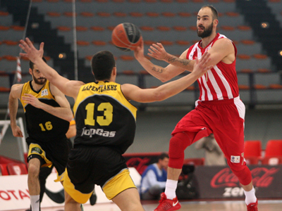 Στο ρελαντί ο Ολυμπιακός, 77-44 τον Άρη