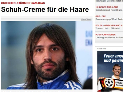 Ειρωνεύεται τον Σαμαρά η «Bild»!