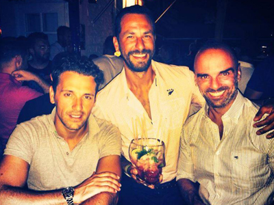 Ο Νίκος Βέρτης διασκεδάζει στη Σκιάθο