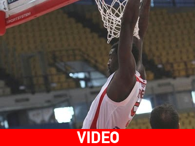 Ολυμπιακός: Το κάρφωμα του Οθέλο Χάντερ!