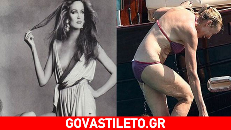 Jerry Hall: Η πρώην σύζυγος του Mick Jagger με μαγιό στα 59 της
