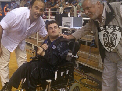 Το μετάλλιο του ΠΑΟΚ στον Γιαννάκη