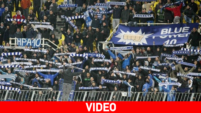 Το πάρτι των οπαδών του Ηρακλή!