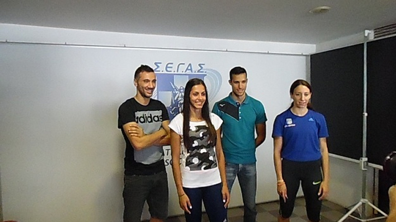 Οι πρωταθλητές του στίβου κάλεσαν τον κόσμο στο Ολυμπιακό Στάδιο