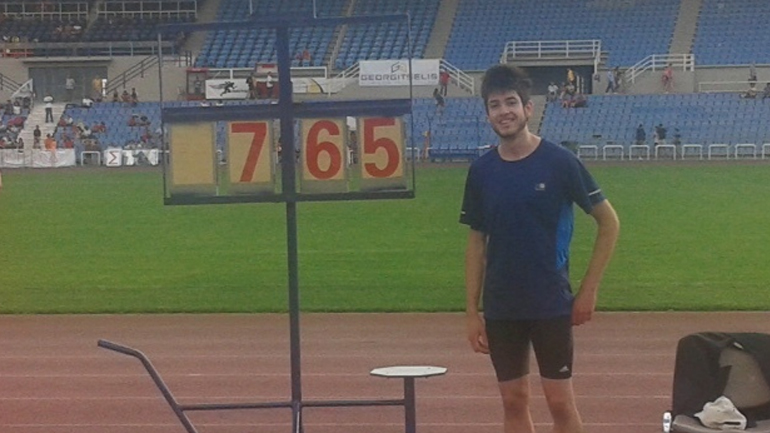 Στίβος: Πανελλήνιο ρεκόρ παίδων στο μήκος από τον Τεντόγλου