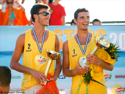 Μπιτς βόλεϊ: Τρίτοι στο Βαντούζ Κοτσιλιάνος, Ζουπάνης