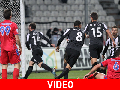 Συνεχίζει στην κορυφή ο ΠΑΟΚ, 3-2 τον Πανιώνιο