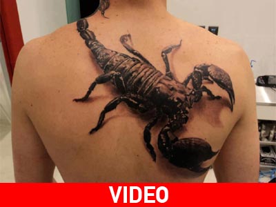 Η νέα μόδα: Απίστευτα τρισδιάστατα τατουάζ