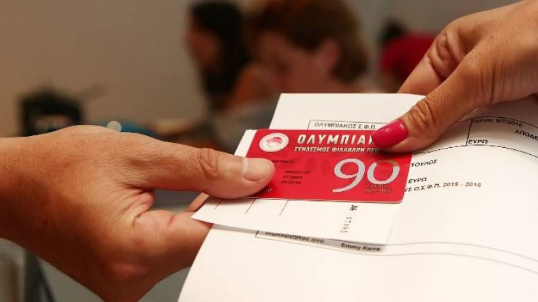 Ξεπέρασαν τις 20.000 τα διαρκείας του Ολυμπιακού