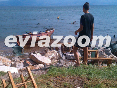 Ανεμοστρόβιλος «χτύπησε» την Εύβοια Ανεμοστρόβιλος «χτύπησε» την Εύβοια