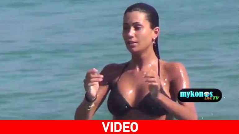 Η Μύκονος ερωτεύτηκε την «καυτή» πρώην Μις Ιταλία!