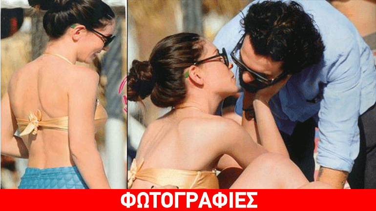 Οικονομάκου-Μιχόπουλος: Με καυτό μαγιό και καυτά φιλιά στη παραλία