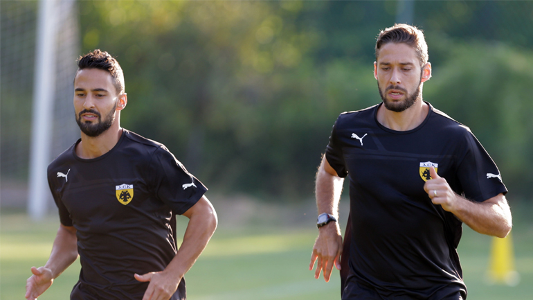 ΑΕΚ: Προπονήθηκαν Ντακόλ και Ρόβας