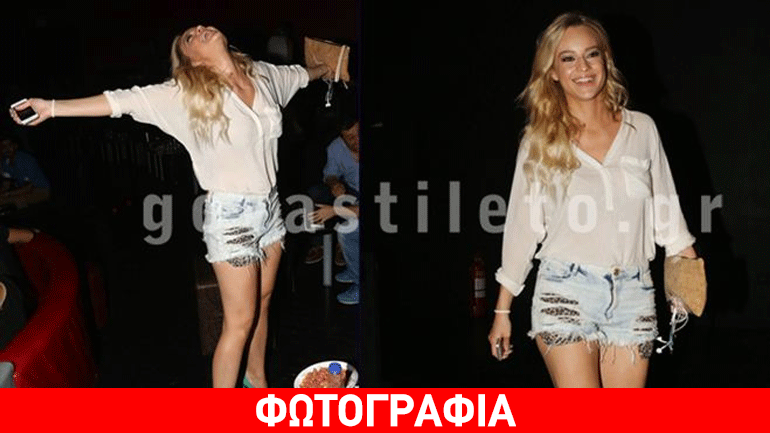 Το κορίτσι του Ουγγαρέζου σε τρελά κέφια στα μπουζούκια!