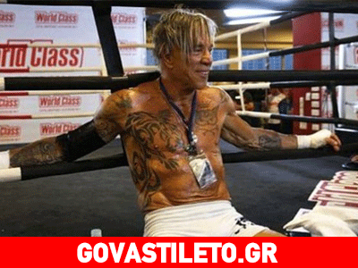 Mickey Rourke is back! Ανεβαίνει στο ρινγκ και εντυπωσιάζει με τους κοιλιακούς του!
