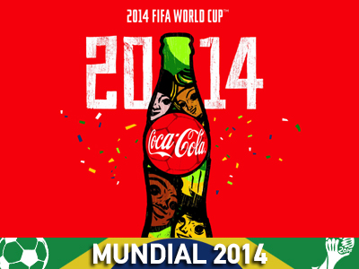 H Coca-Cola χορηγός του 2014 FIFA World Cup™!