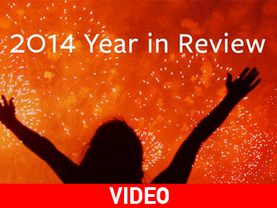 Aπό το Μουντιάλ έως τον Έμπολα: Η ανασκόπηση του 2014 σε ένα βίντεο