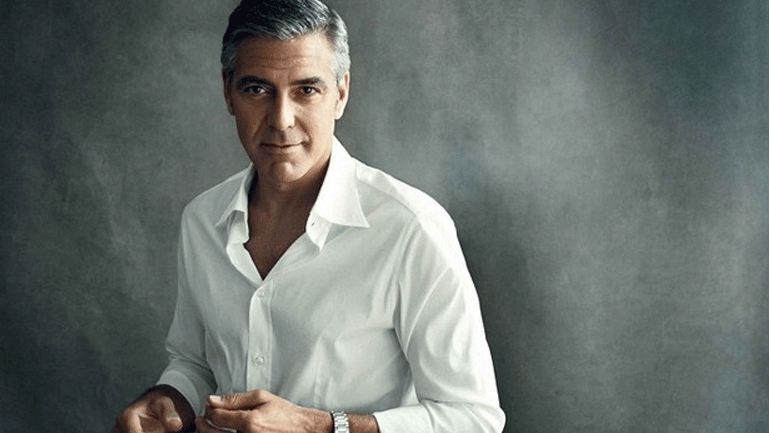 Ο Τζoρτζ Κλούνεϊ στον Μαραθώνιο του Λονδίνου