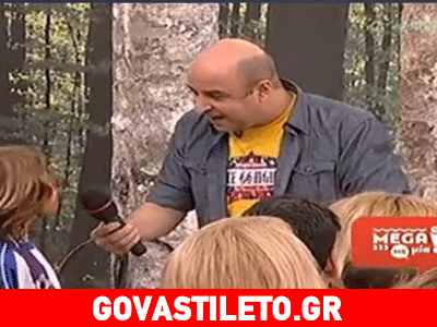 O γιος του Μάρκου Σεφερλή στο πλατό του Mega Με Μία!