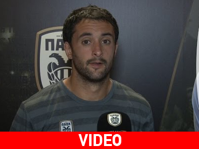 Ο Φακούντο Περέιρα στο PAOK TV