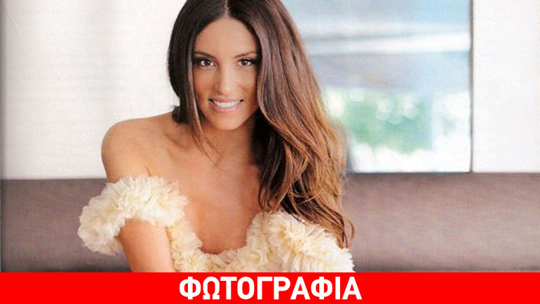 Μετά τη φήμη περί μυστικού της γάμου δείτε την Αθηνά Οικονομάκου με νυφικό