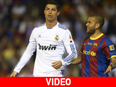 Η κλωτσιά του Ρονάλντο στον Ντάνι Άλβες!