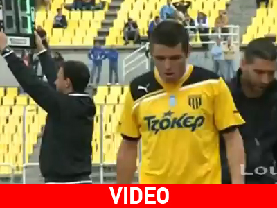 Έφτυσε τον προπονητή του;