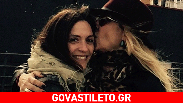Η Άννα Βίσση επιστρέφει στην Ελλάδα! Το αποχαιρετιστήριο φιλί στην κόρη της