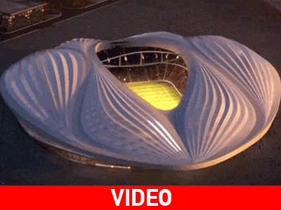 Το πλάνο του γηπέδου του Κατάρ