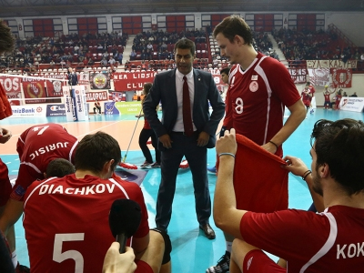 Βόλεϊ: Έχασε στη Ρωσία ο Ολυμπιακός