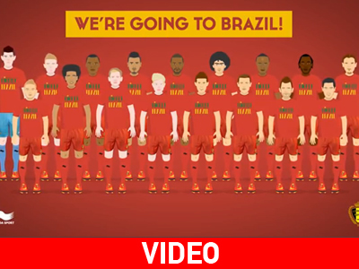 Οι «κόκκινοι διάβολοι» έγιναν καρτούν