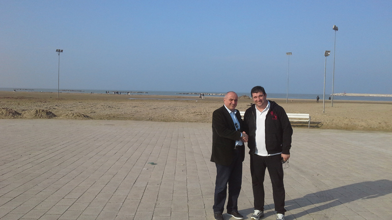 Στην Πεσκάρα ο πρόεδρος της ΕΟΦΠ Κώστας Θάνος